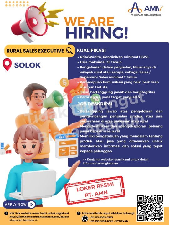 RURAL SALES EXECUTIVE (SOLOK)