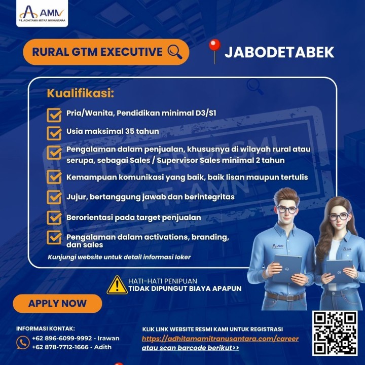 RURAL GTM EXECUTIVE (JABODETABEK)