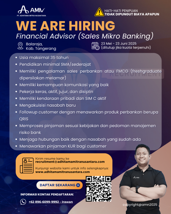 Financial Advisor (Sales Mikro Banking)