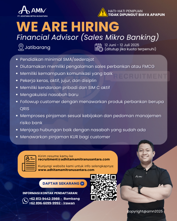 Financial Advisor (Sales Mikro Banking)
