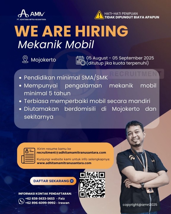 Mekanik Mobil - Mojokerto