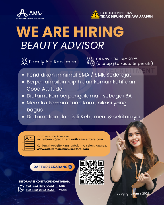 Beauty Advisor (BA)