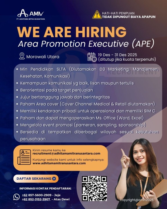 Area Promotion Executive
