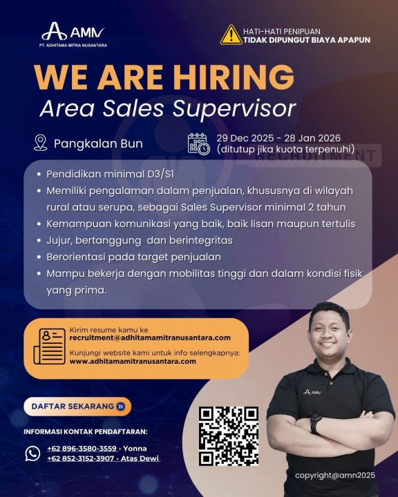 Area Sales Supervisor