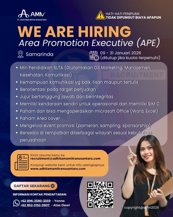 Area Promotion Executive