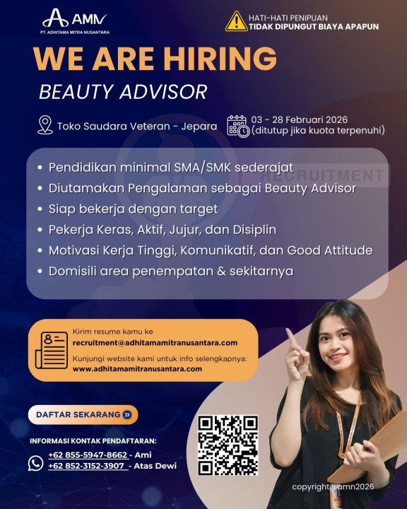 Beauty Advisor (BA) Azzura