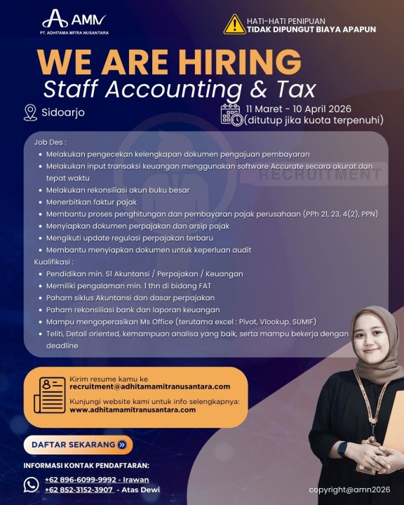 Staff Accounting & TAX