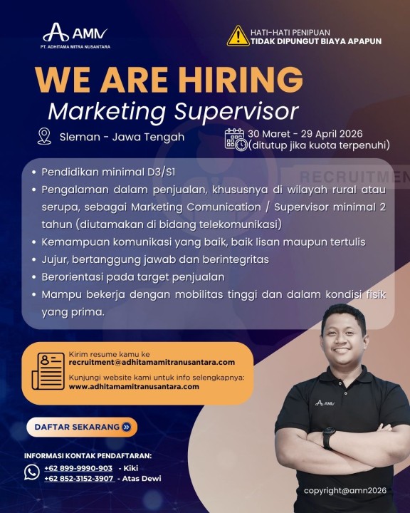 Marketing Supervisor