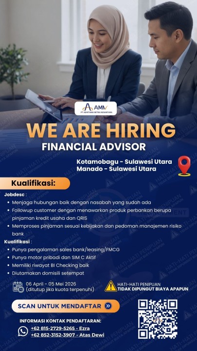 Financial Advisor (Sales Mikro Banking)