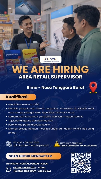 Area Sales Supervisor