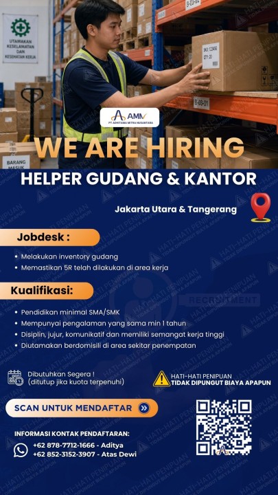 Helper Gudang & Kantor