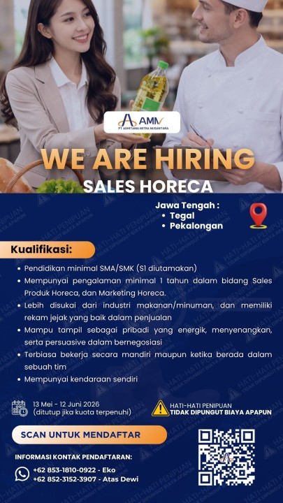 Sales Horeca