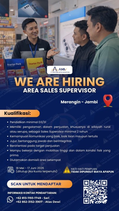 Area Sales Supervisor