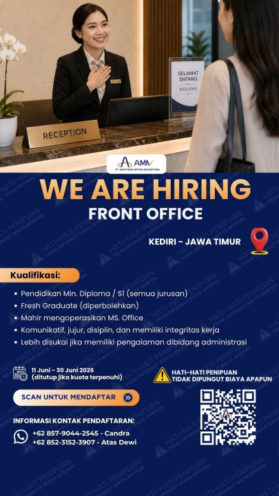 Front Office - Kediri