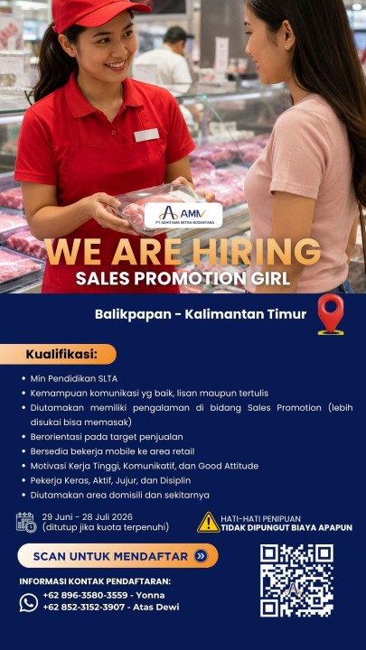 Sales Promotion Girl - Balikpapan