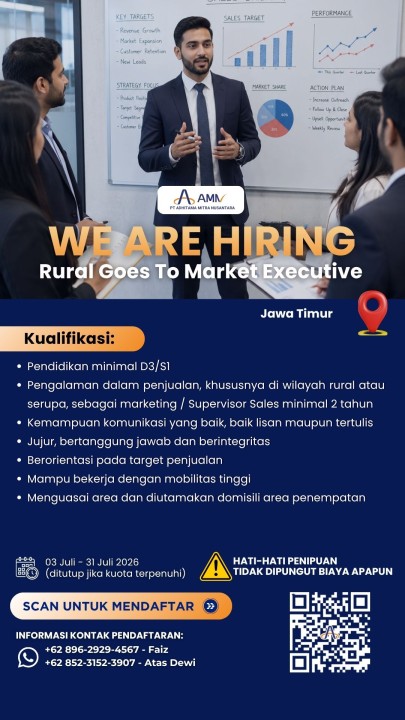 RURAL GTM EXECUTIVE (RGE) - JAWA TIMUR