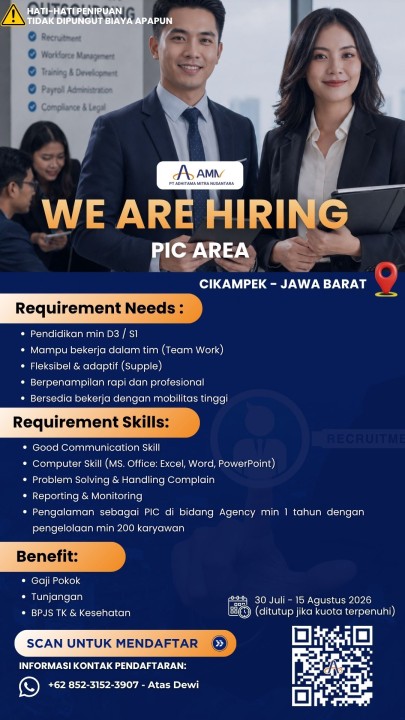 PIC (Person In Charge) - Cikampek