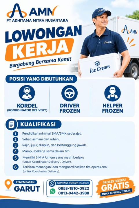 Koordinator Lapangan Delivery